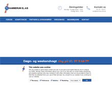 Tablet Screenshot of hammerumel.dk